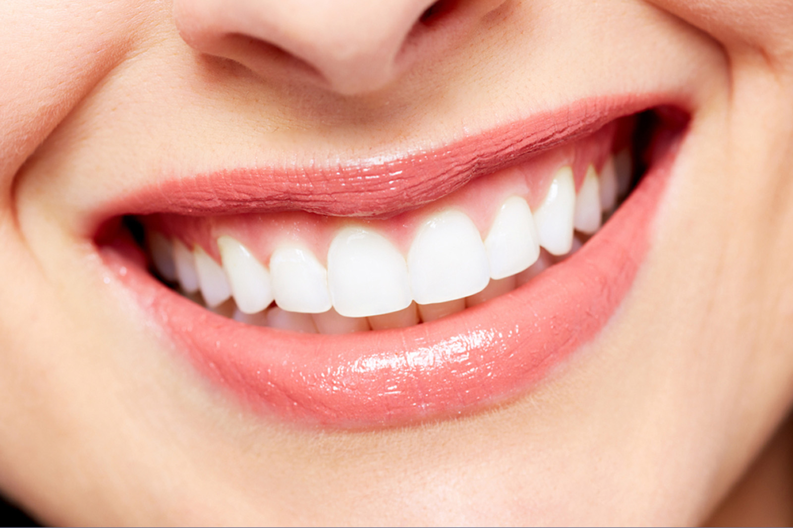 Close up of a woman's smile
